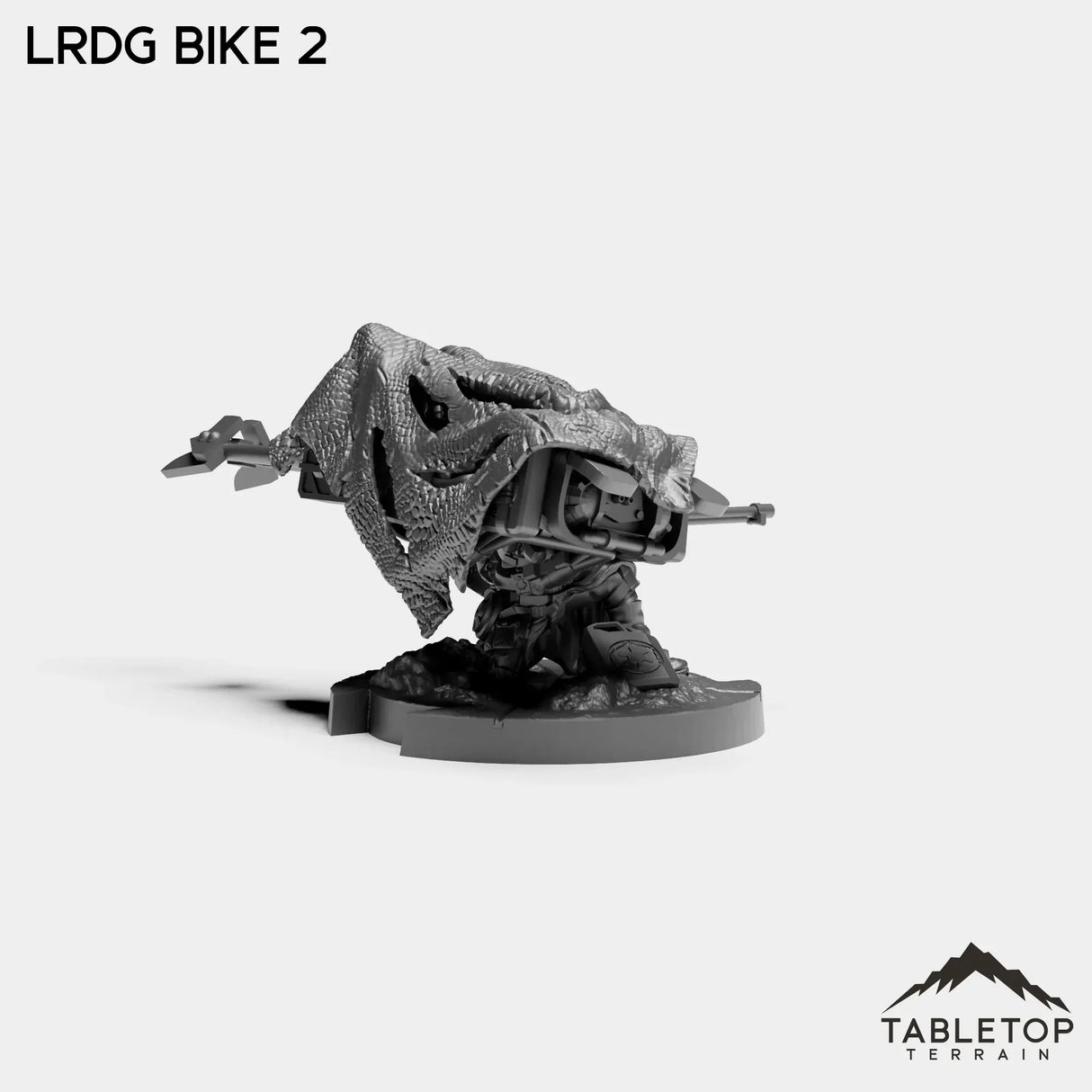 Tabletop Terrain Miniature LRDG Bikers