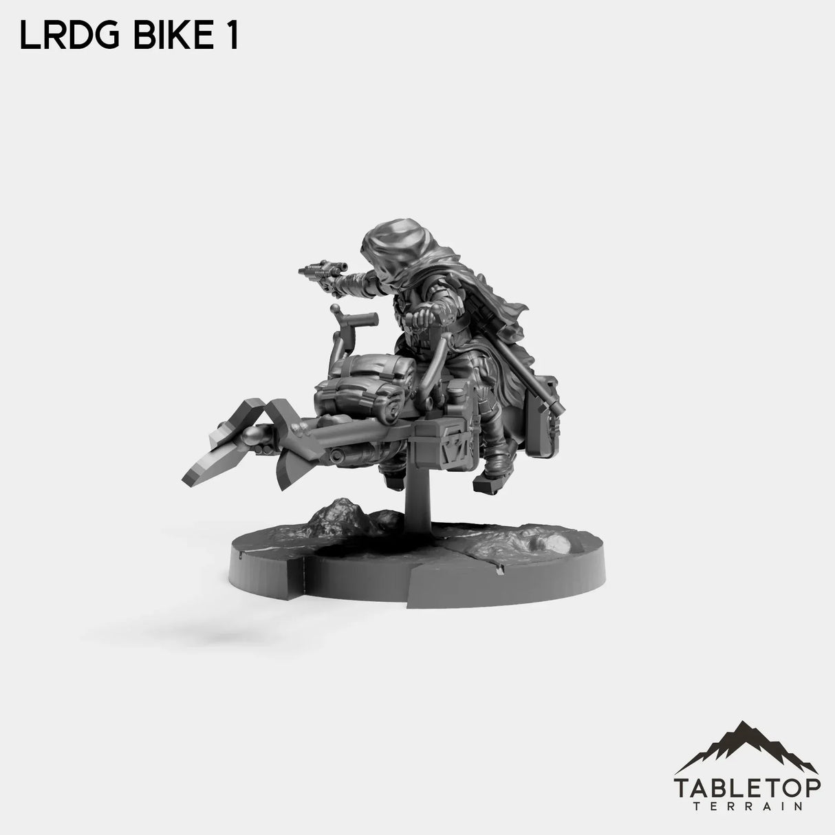 Tabletop Terrain Miniature LRDG Bikers