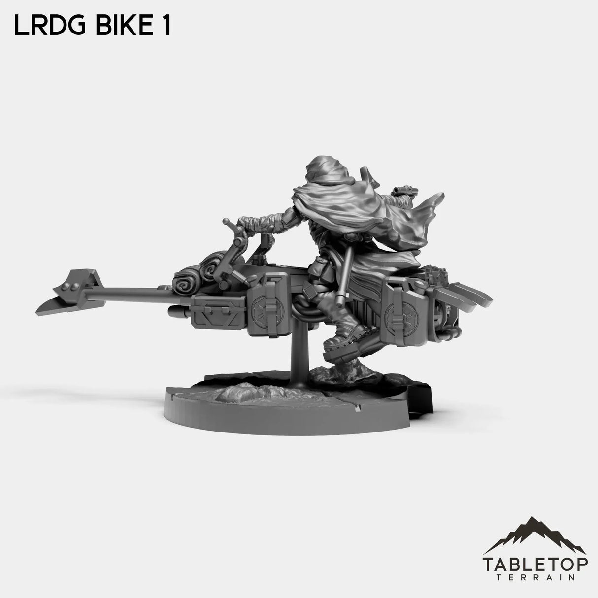 Tabletop Terrain Miniature LRDG Bikers