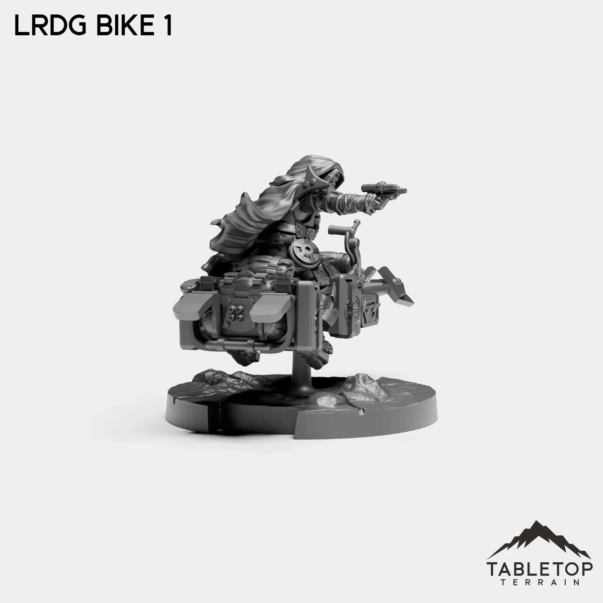 Tabletop Terrain Miniature LRDG Bikers