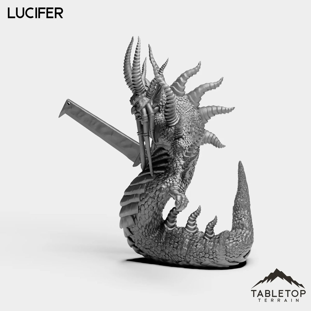 Tabletop Terrain Miniature Lucifer