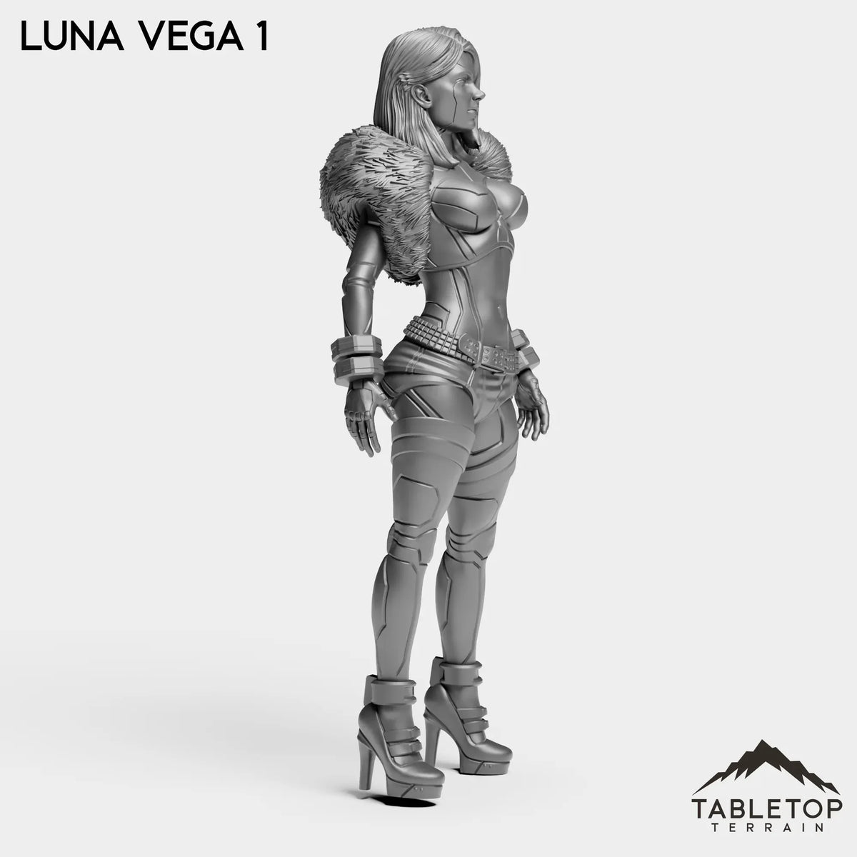 Tabletop Terrain Miniature Luna Vega - Channel 77