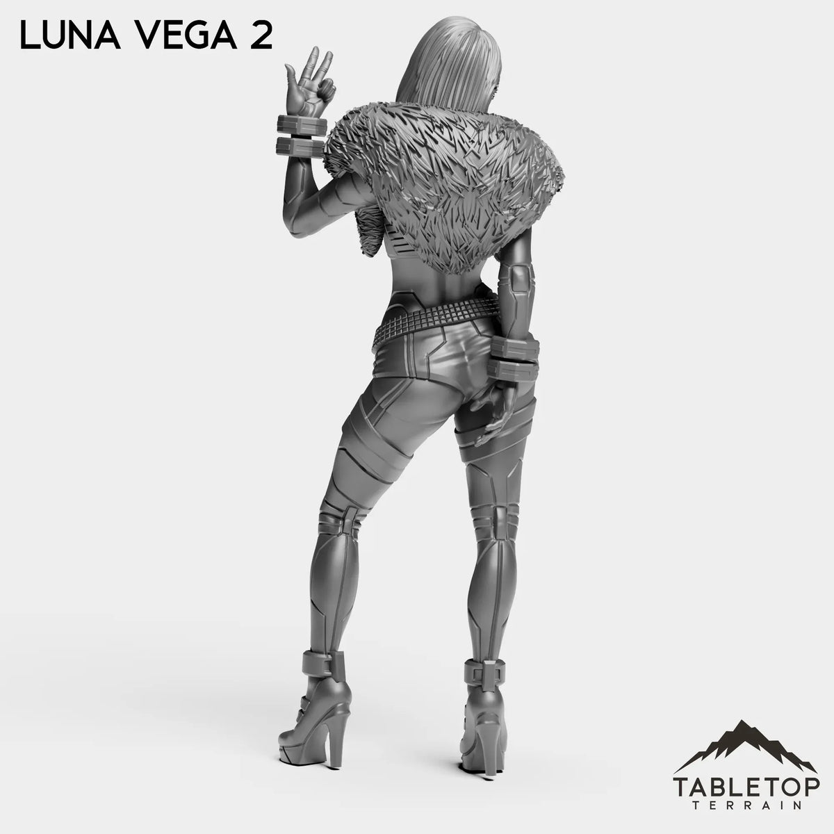 Tabletop Terrain Miniature Luna Vega - Channel 77