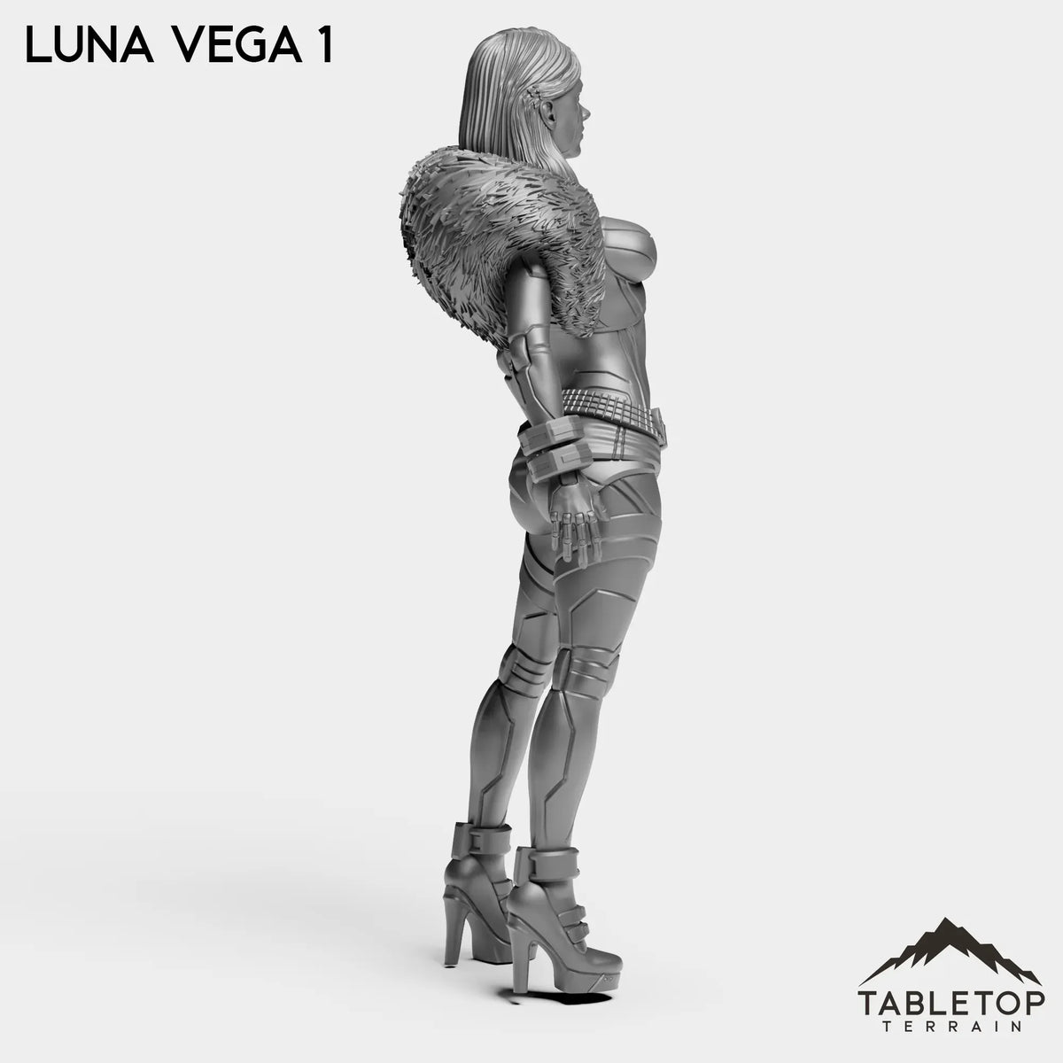 Tabletop Terrain Miniature Luna Vega - Channel 77