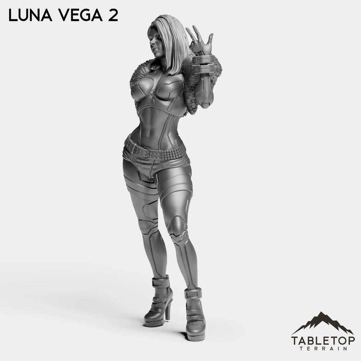 Tabletop Terrain Miniature Luna Vega - Channel 77