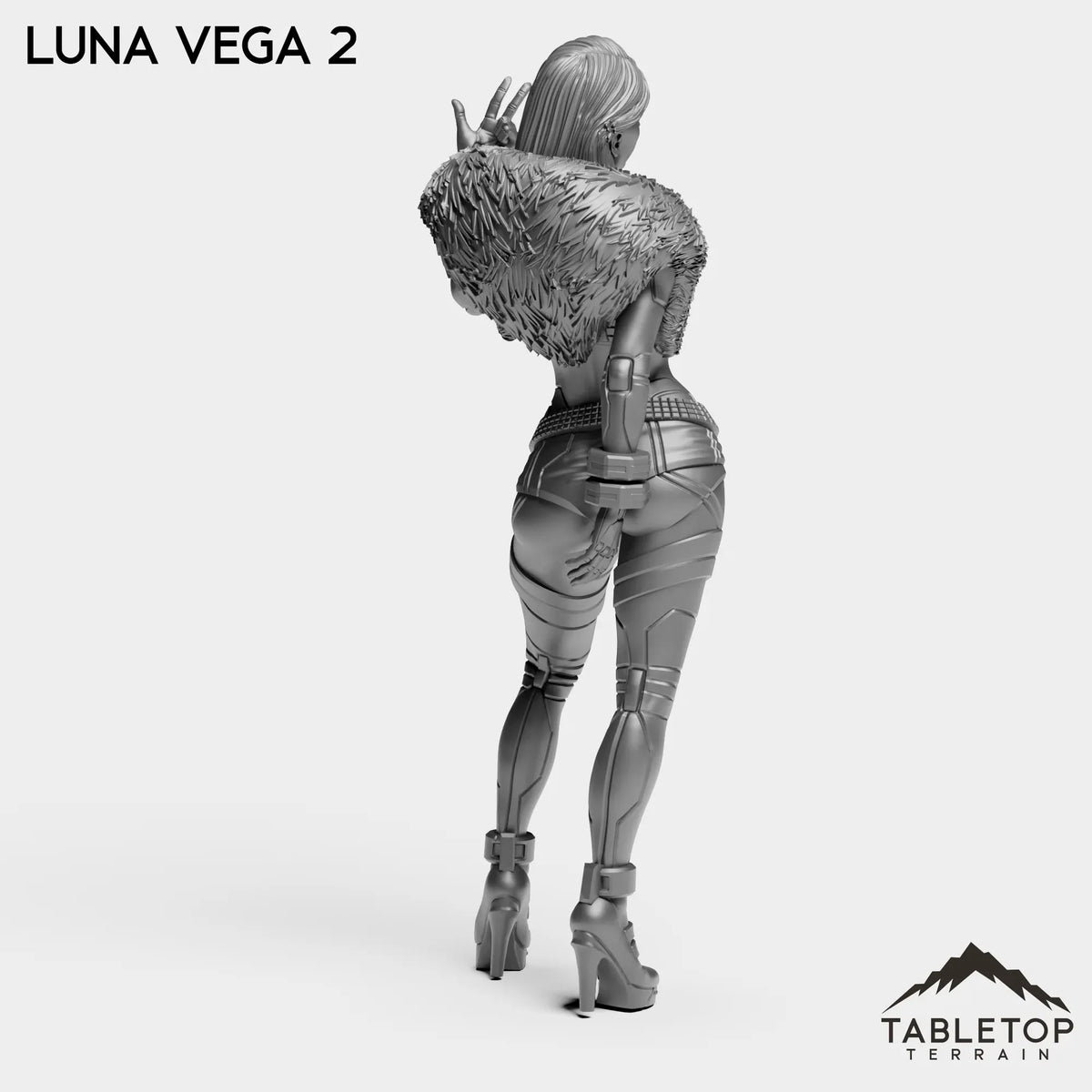 Tabletop Terrain Miniature Luna Vega - Channel 77