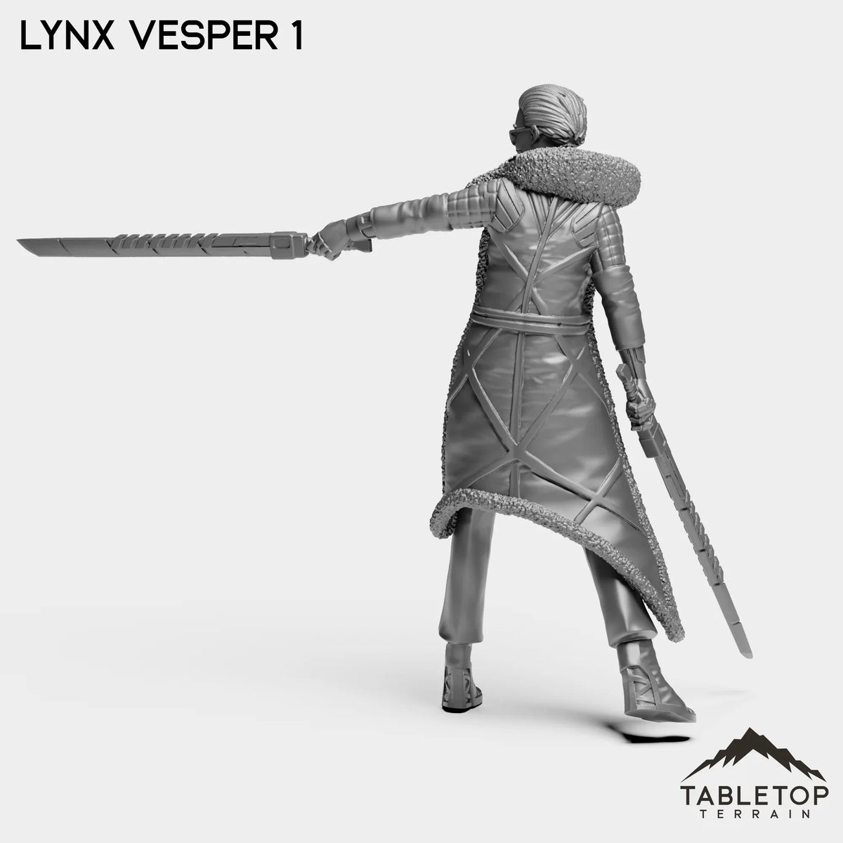 Tabletop Terrain Miniature Lynx Vesper