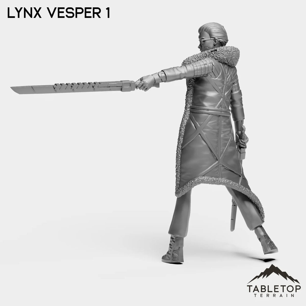 Tabletop Terrain Miniature Lynx Vesper