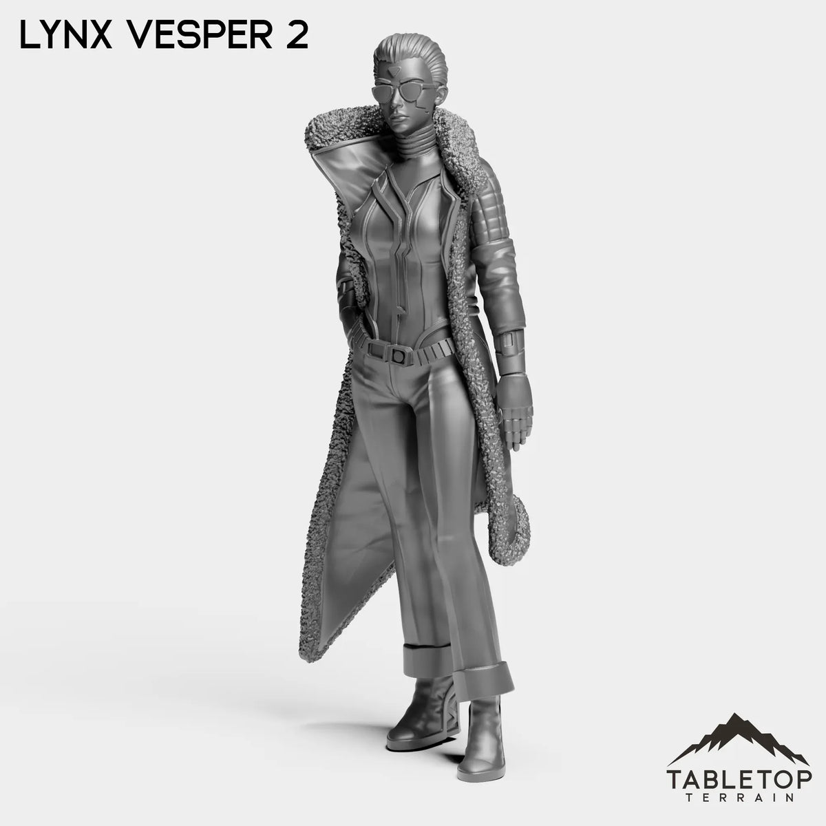 Tabletop Terrain Miniature Lynx Vesper