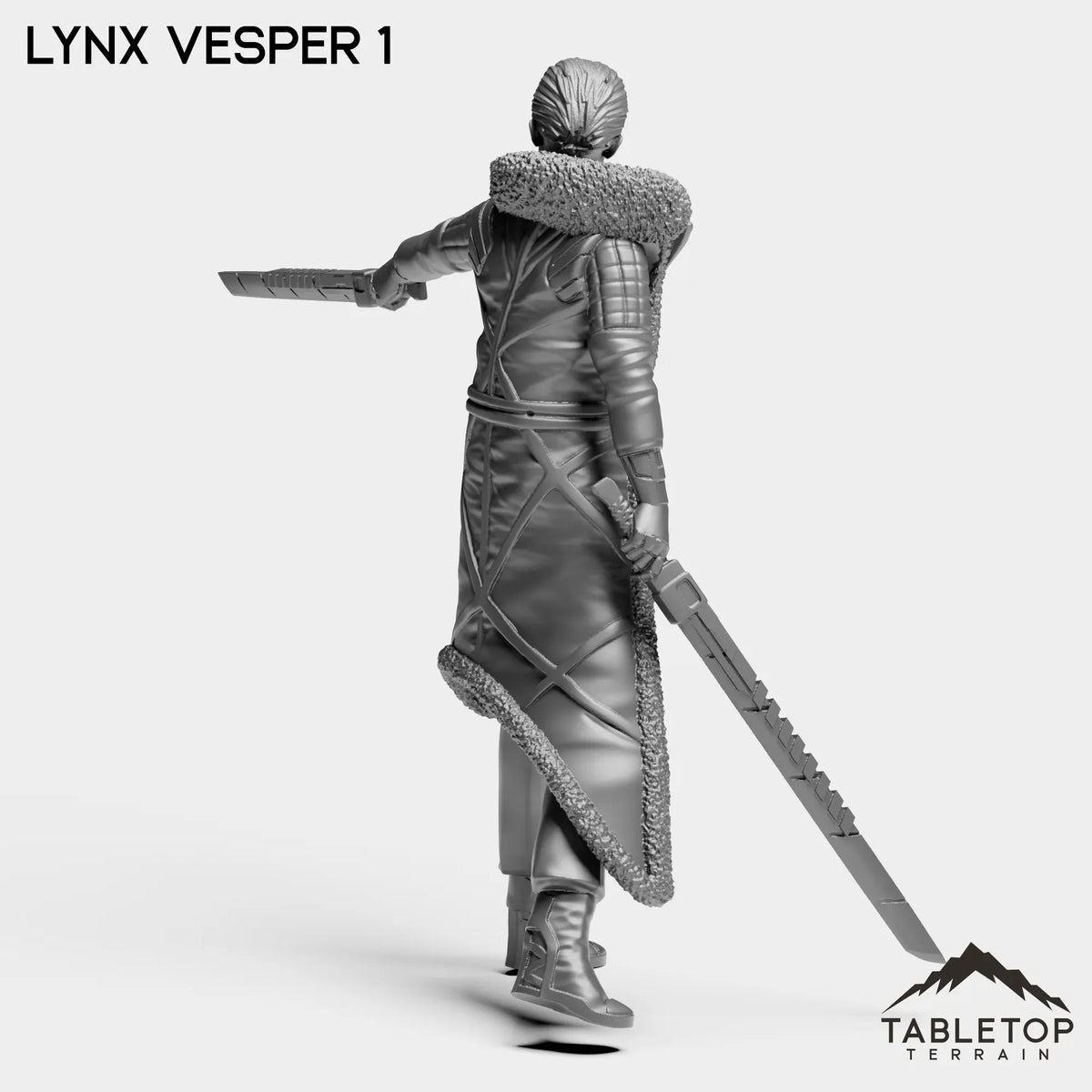 Tabletop Terrain Miniature Lynx Vesper