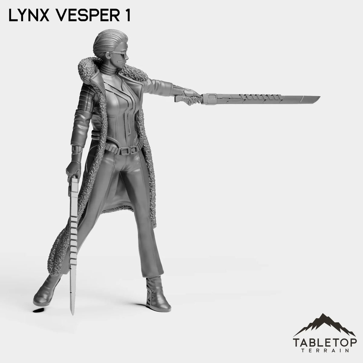 Tabletop Terrain Miniature Lynx Vesper