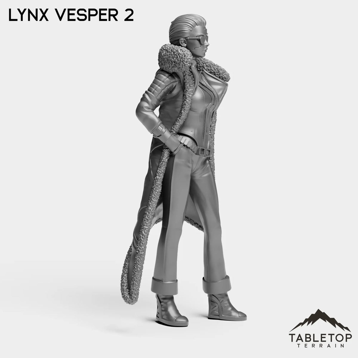 Tabletop Terrain Miniature Lynx Vesper