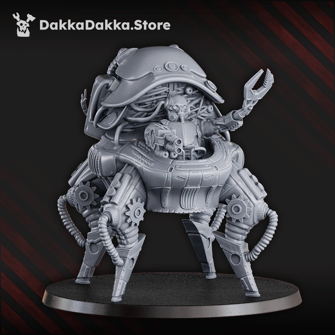 Tabletop Terrain Miniature Machine Cult KT-08 Crasher