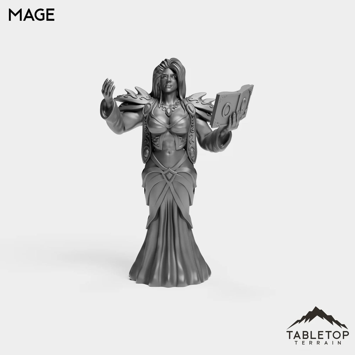Tabletop Terrain Miniature Mage Human Aes Sedai