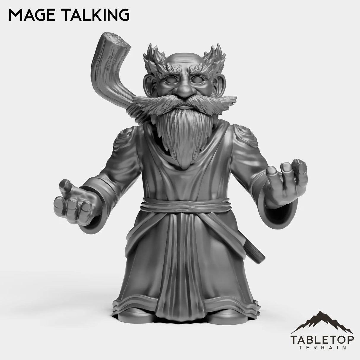 Tabletop Terrain Miniature Mage Talking Gnome Starters