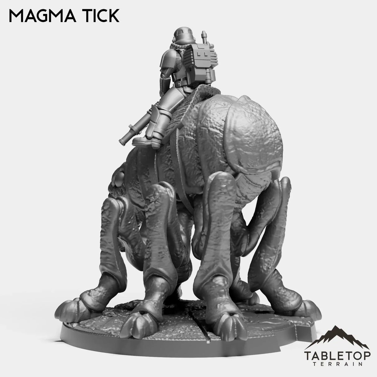 Tabletop Terrain Miniature Magma Tick