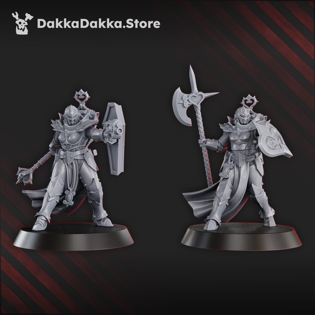 Tabletop Terrain Miniature Maidens of Praesidium Squad (x5)