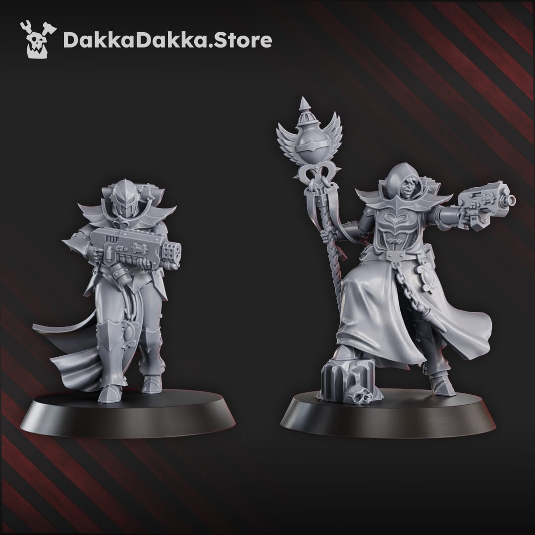 Tabletop Terrain Miniature Maidens of Vengeance Squad (x10)