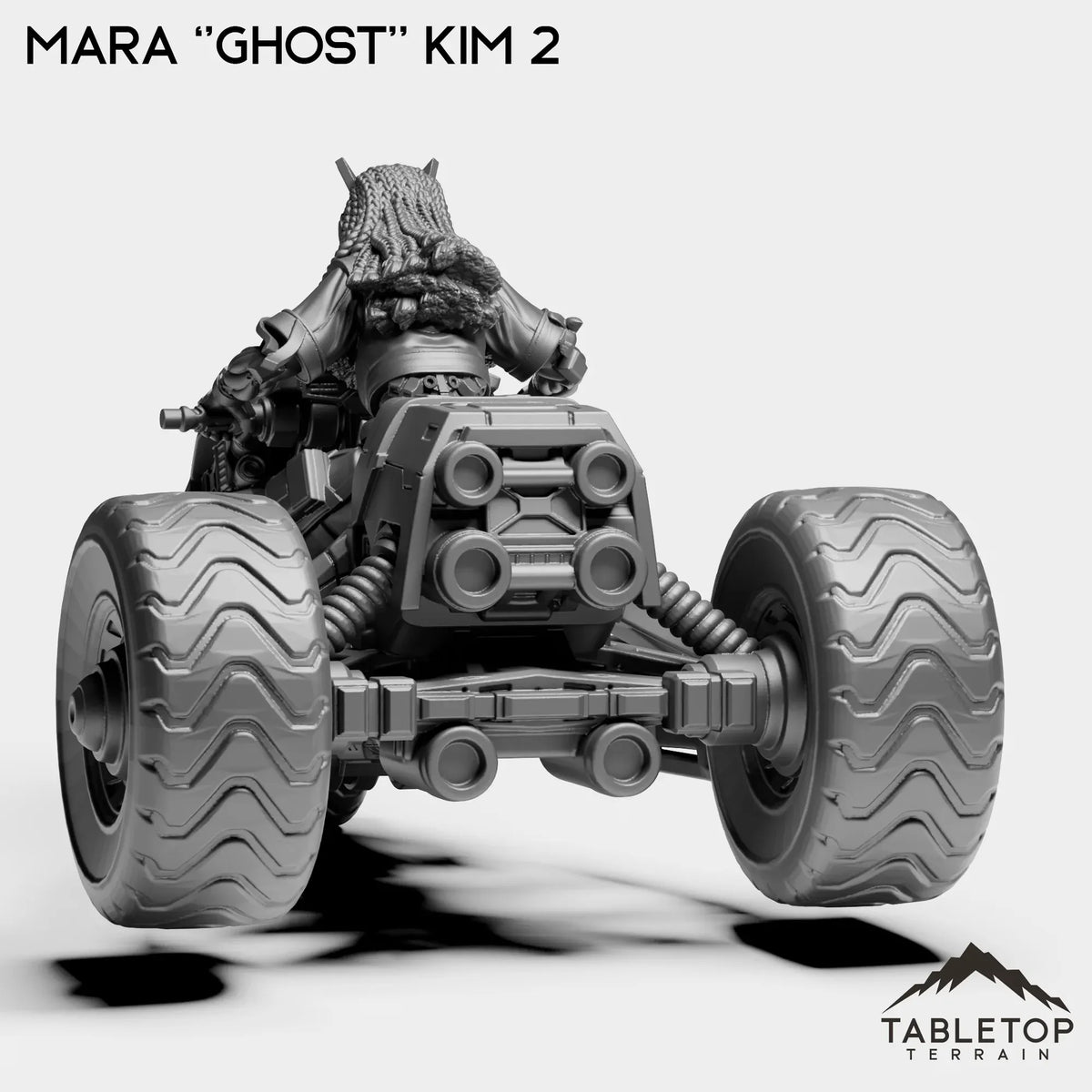 Tabletop Terrain Miniature Mara ''Ghost'' Kim