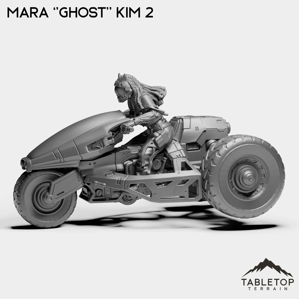 Tabletop Terrain Miniature Mara ''Ghost'' Kim