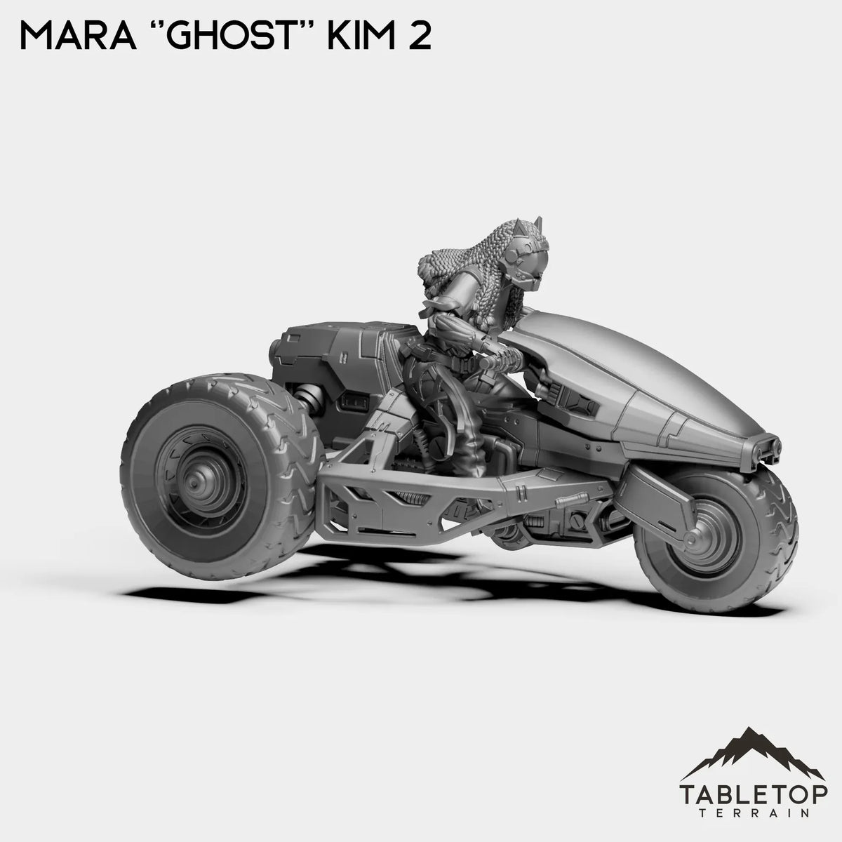 Tabletop Terrain Miniature Mara ''Ghost'' Kim