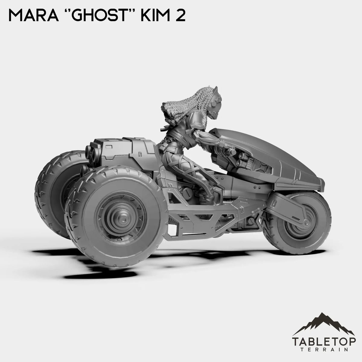 Tabletop Terrain Miniature Mara ''Ghost'' Kim