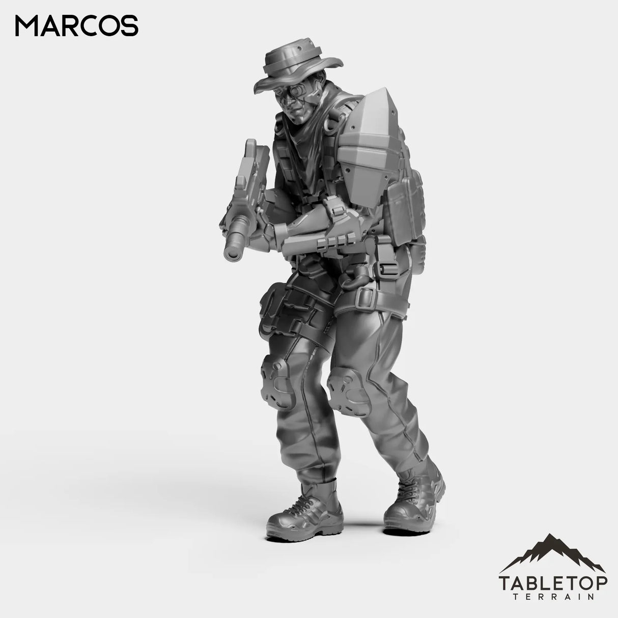 Tabletop Terrain Miniature Marcos - ACE Agrupacion De Comandos Especiales
