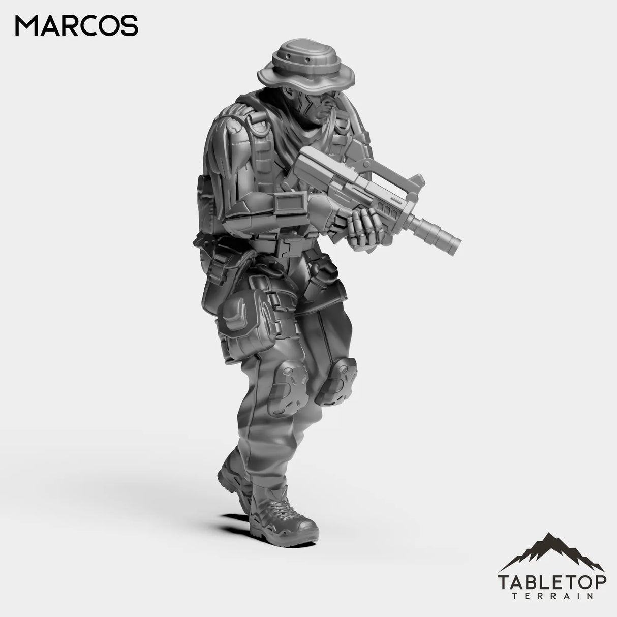 Tabletop Terrain Miniature Marcos - ACE Agrupacion De Comandos Especiales