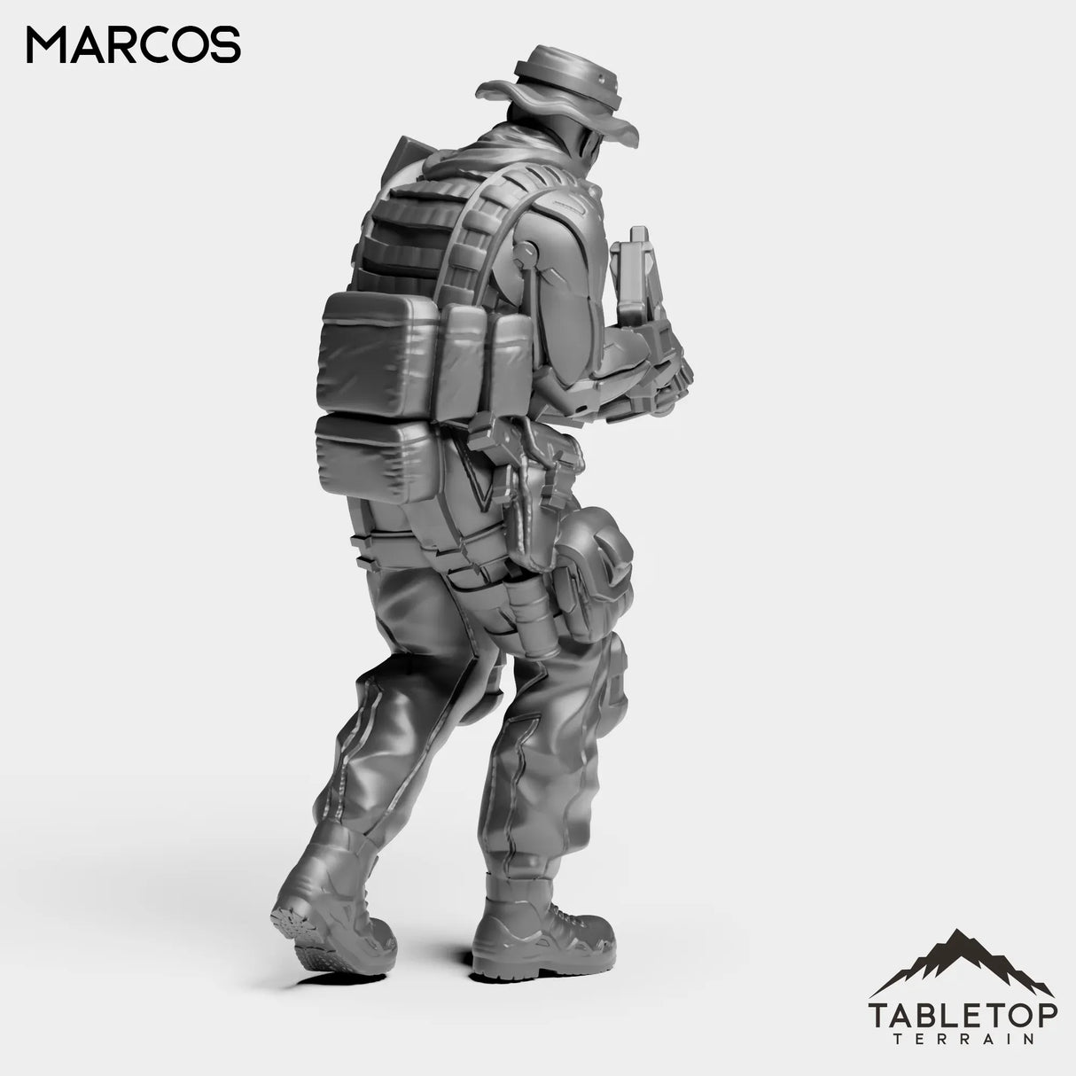Tabletop Terrain Miniature Marcos - ACE Agrupacion De Comandos Especiales