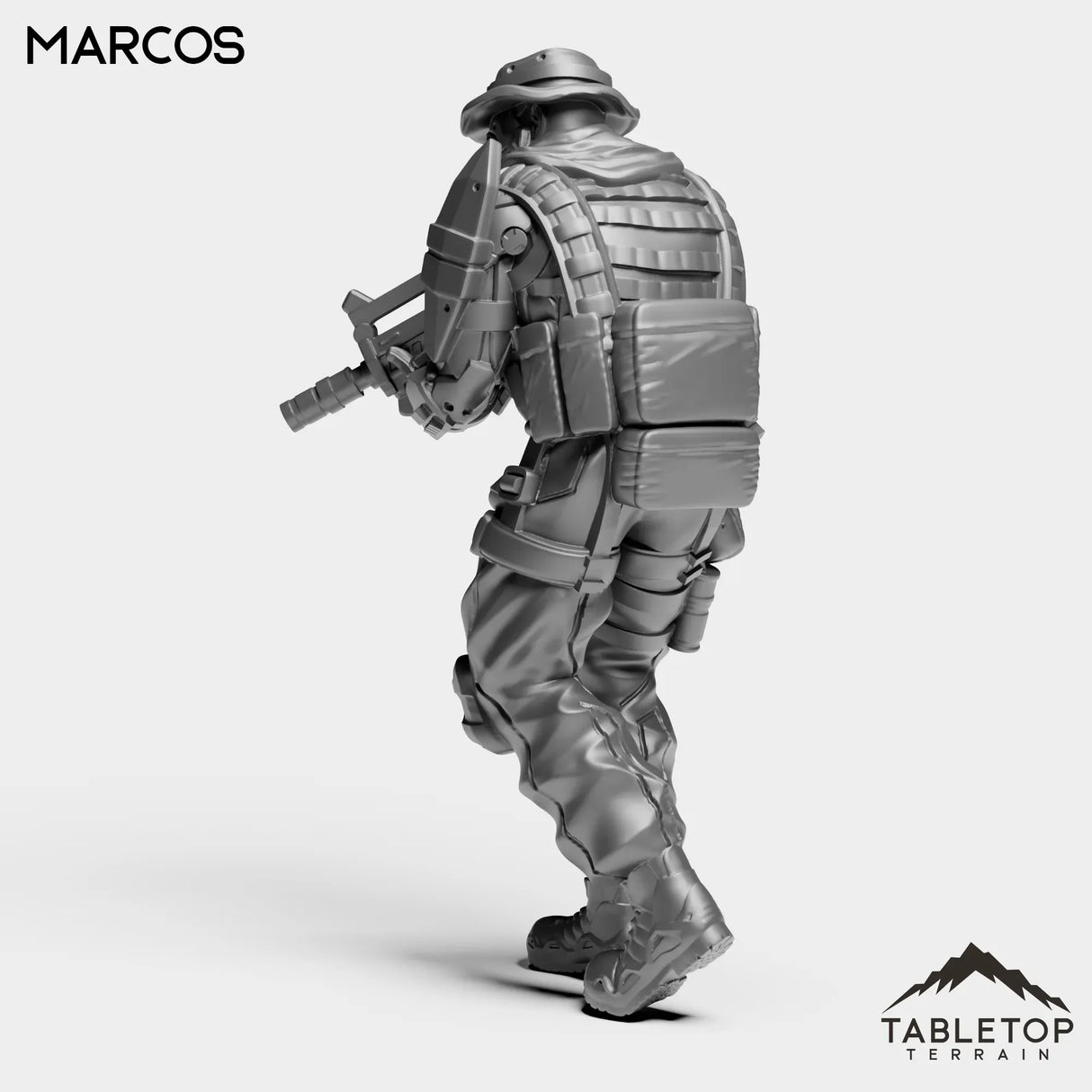 Tabletop Terrain Miniature Marcos - ACE Agrupacion De Comandos Especiales