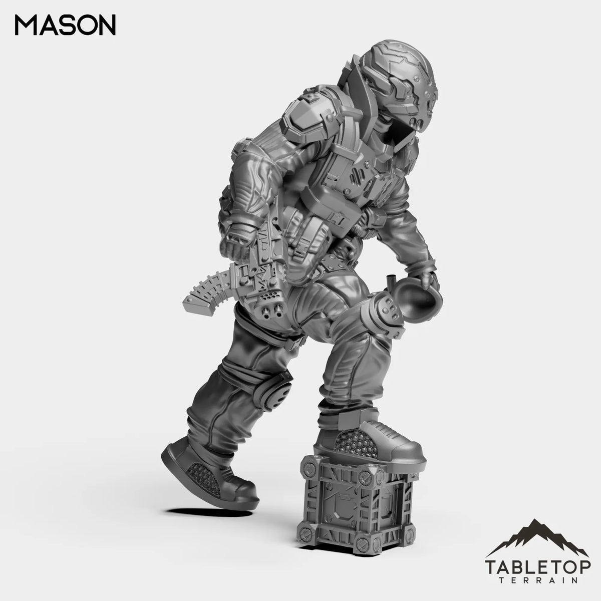 Tabletop Terrain Miniature Mason - Shock Team