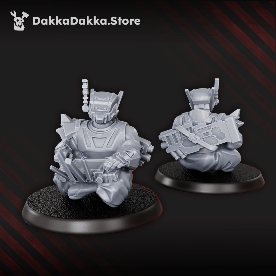 Tabletop Terrain Miniature Midnight Sun Covenant Operations Team (part 1)