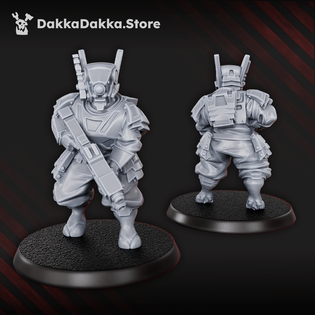 Tabletop Terrain Miniature Midnight Sun Covenant Operations Team (part 2)