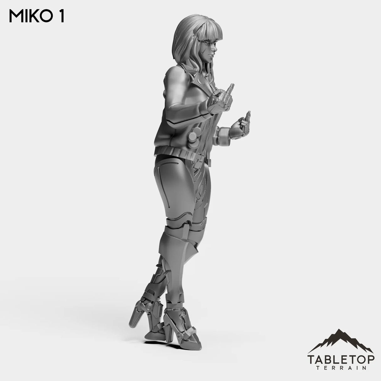 Tabletop Terrain Miniature Miko - Strike Team Omega & Almighty Friends
