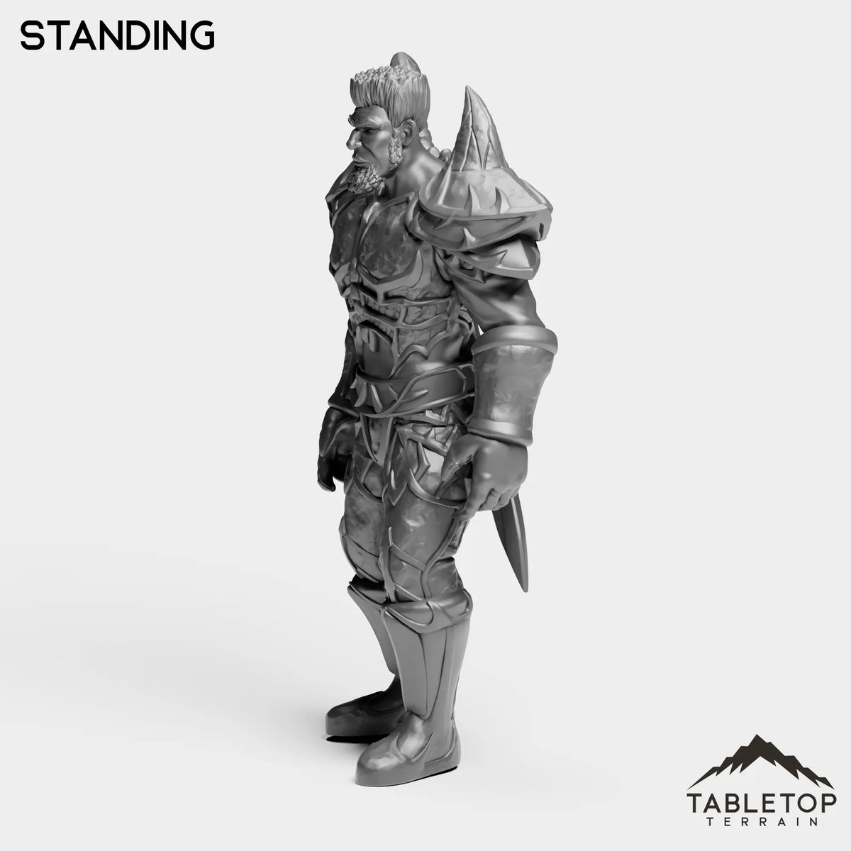 Tabletop Terrain Miniature Military Instructor