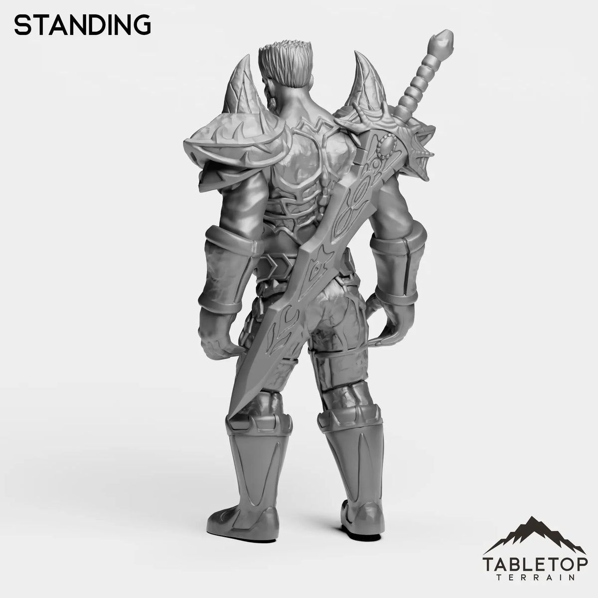 Tabletop Terrain Miniature Military Instructor