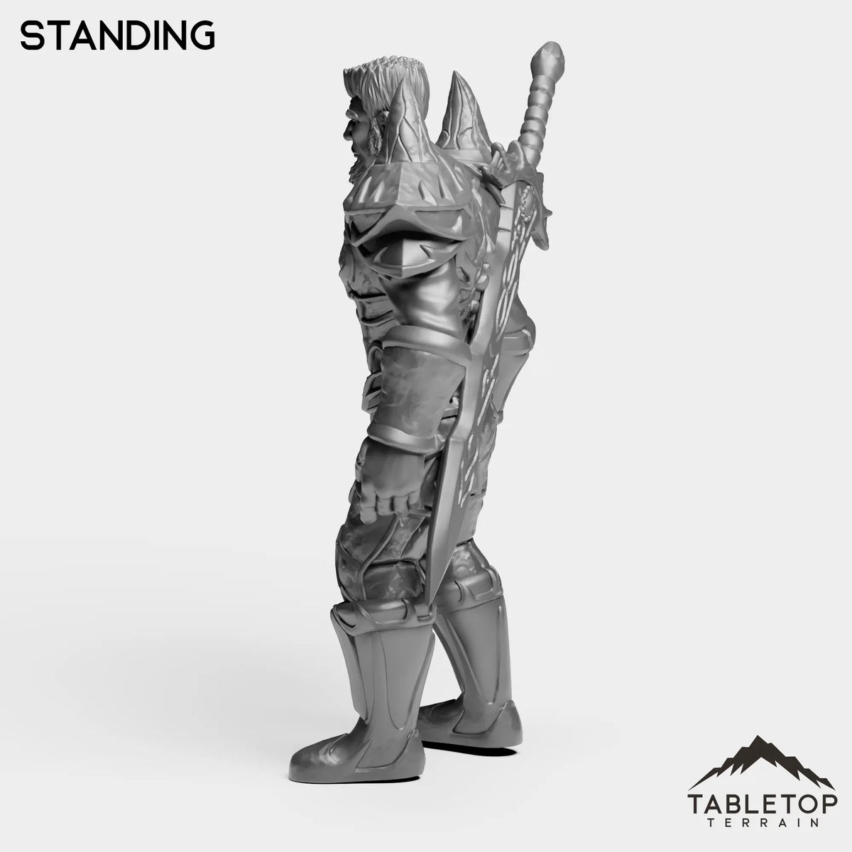 Tabletop Terrain Miniature Military Instructor