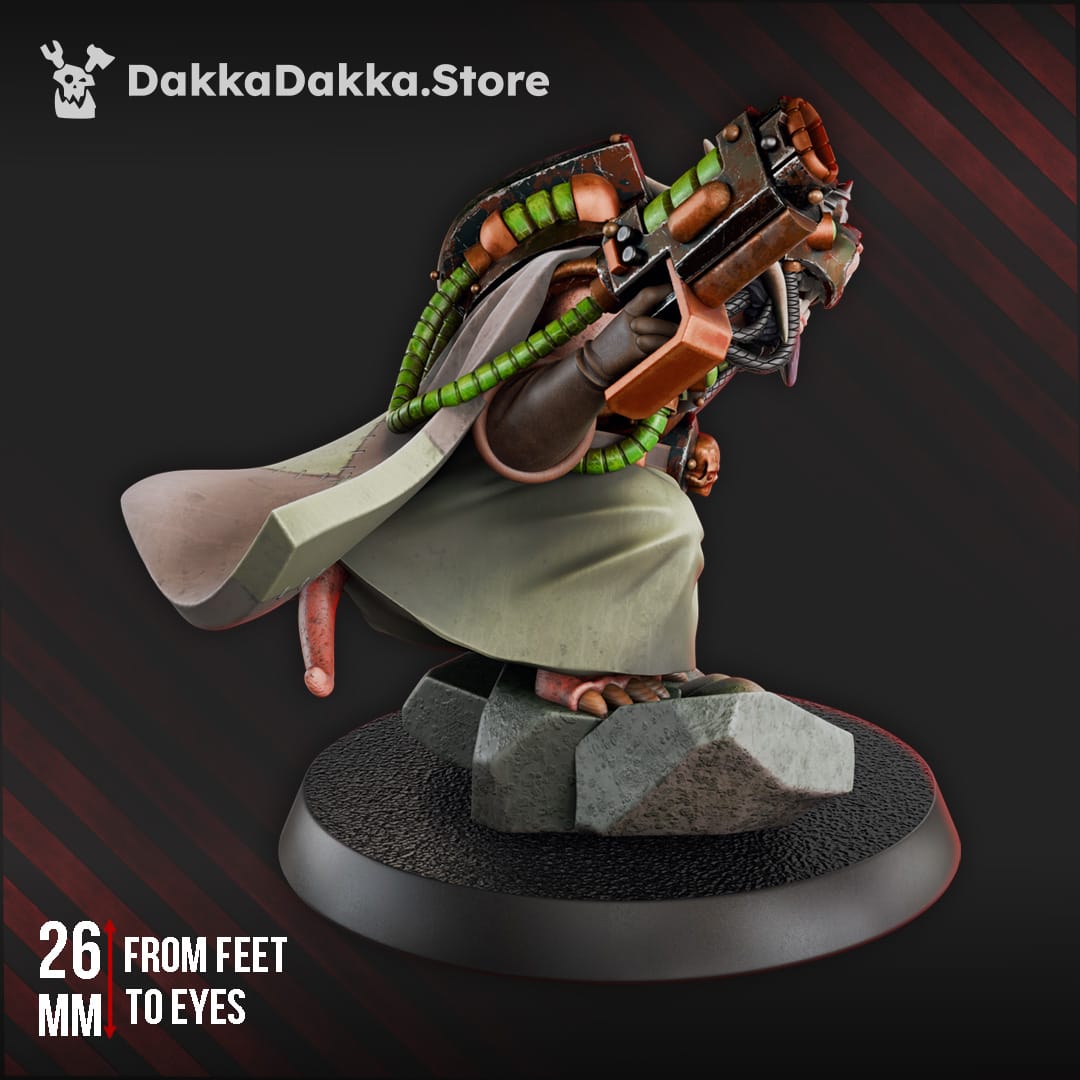 Tabletop Terrain Miniature Mine Rat Shift Supervisor