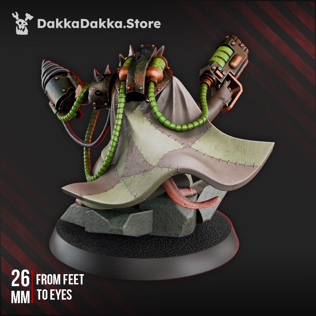 Tabletop Terrain Miniature Mine Rat Shift Supervisor