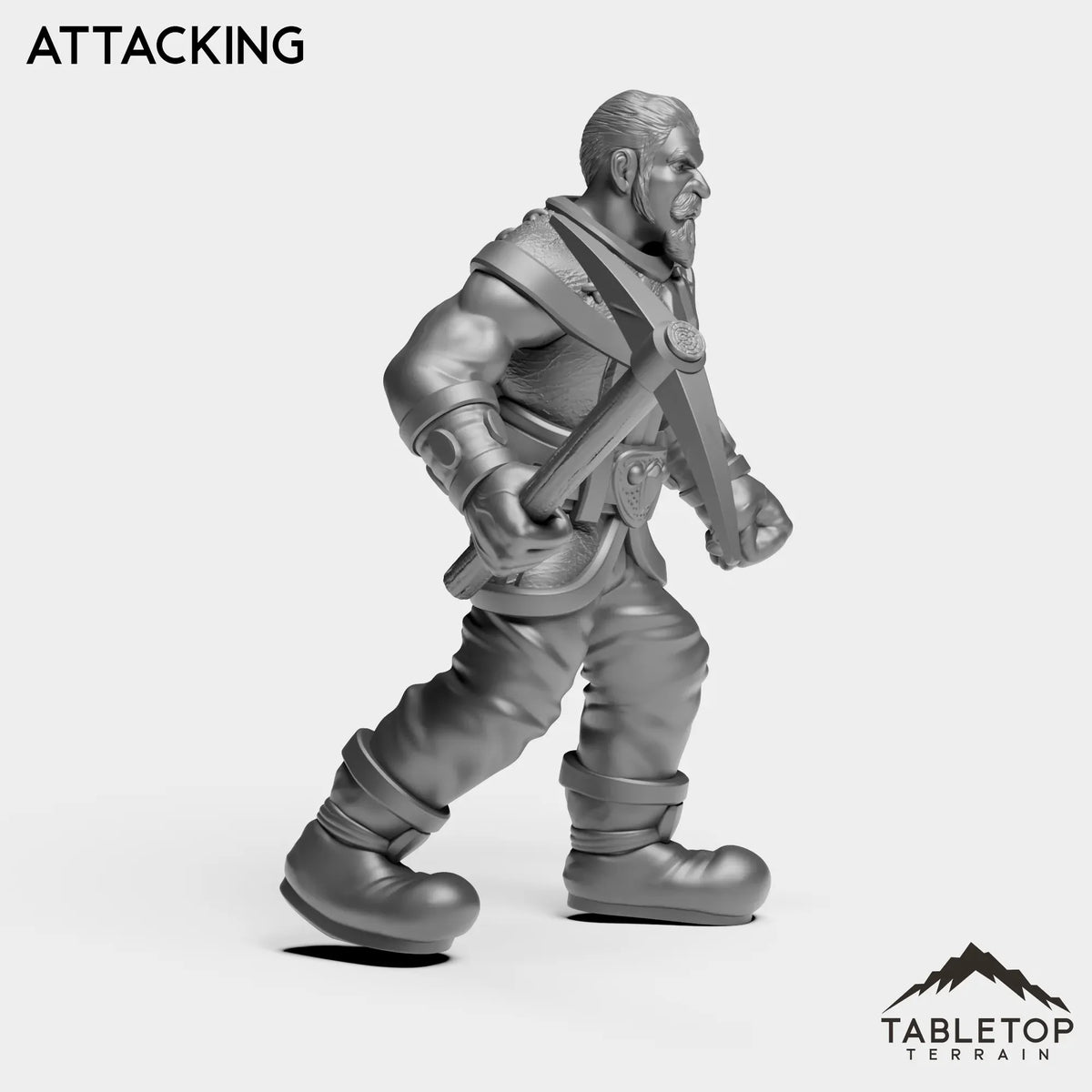 Tabletop Terrain Miniature Miner John