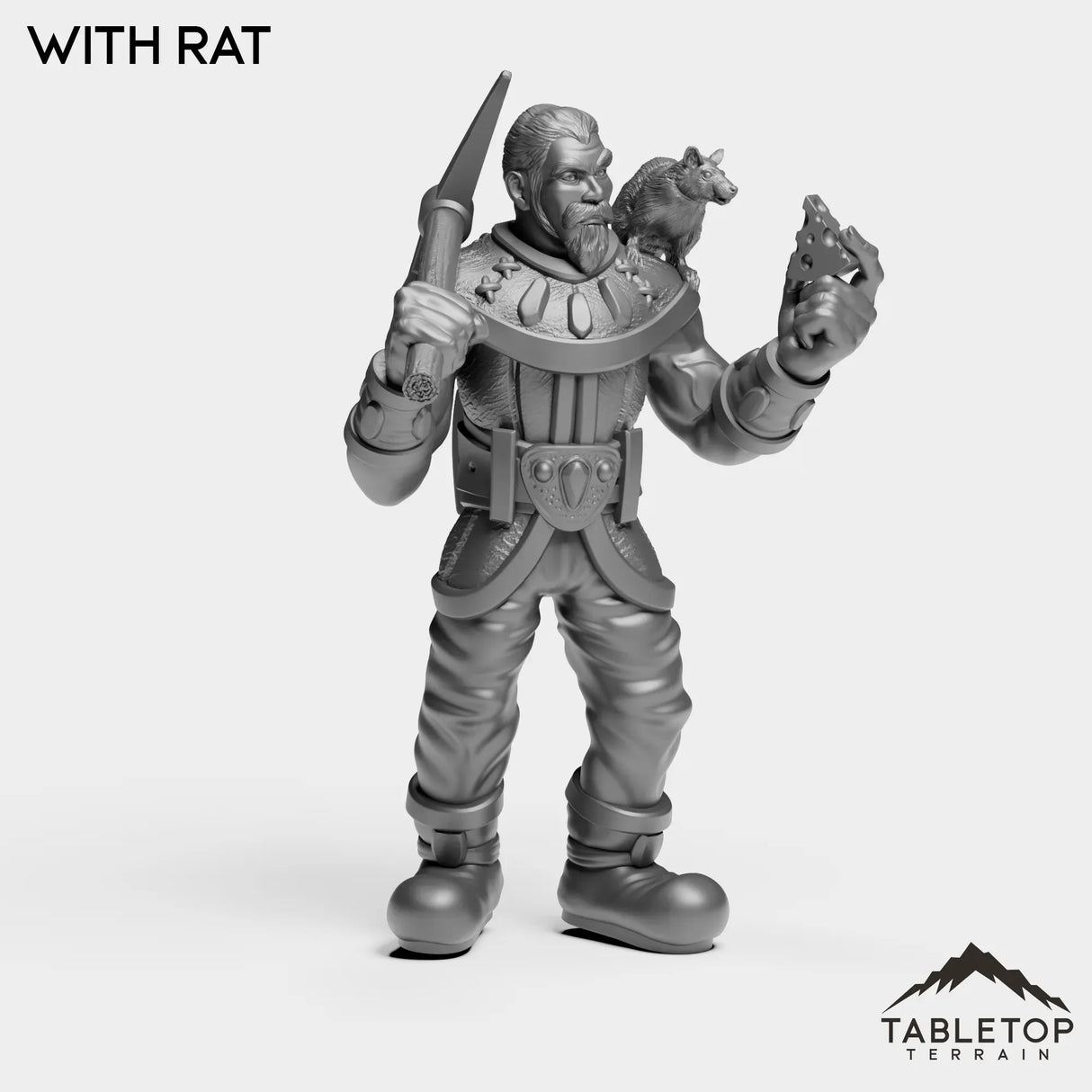 Tabletop Terrain Miniature Miner John