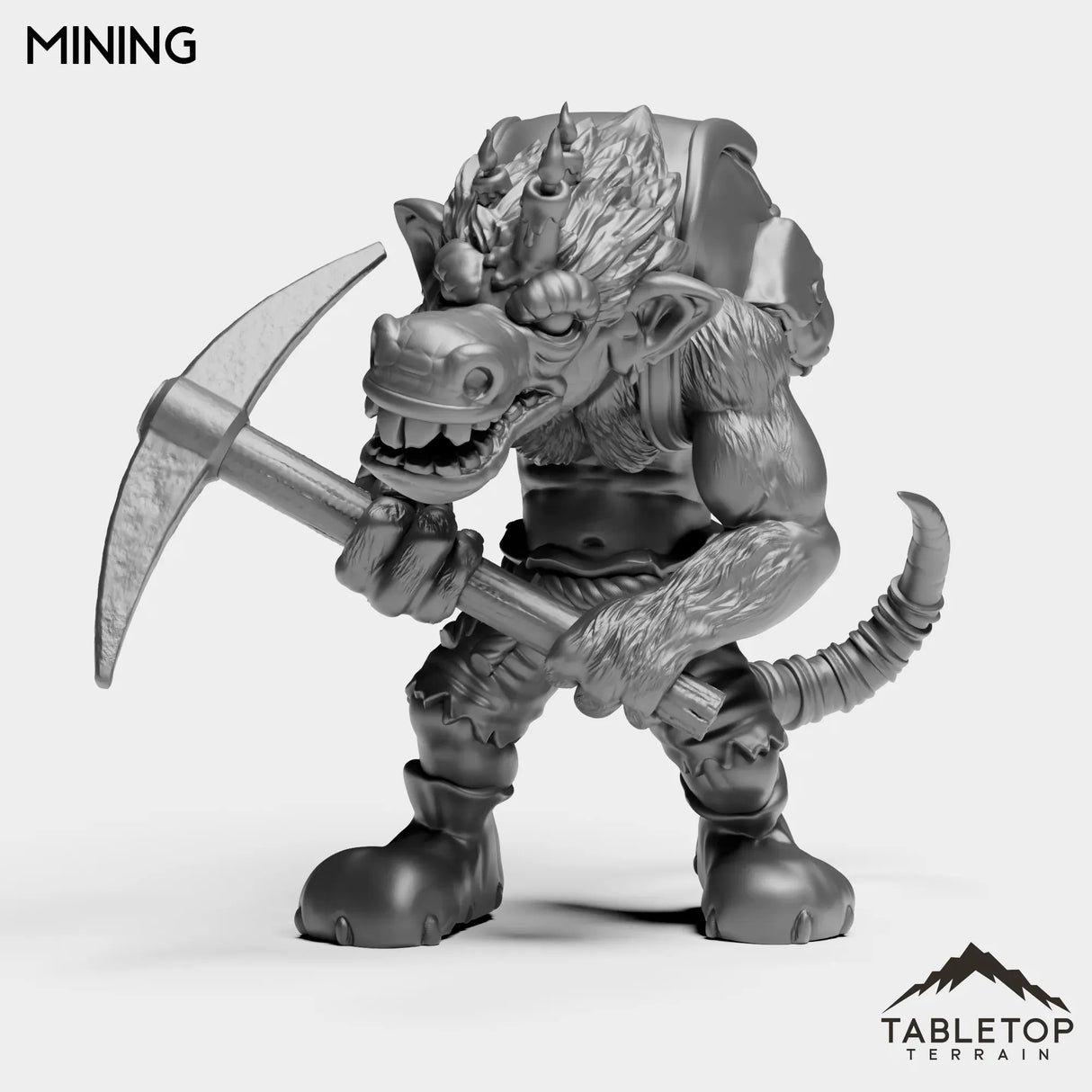 Tabletop Terrain Miniature Mining Kobold Thief