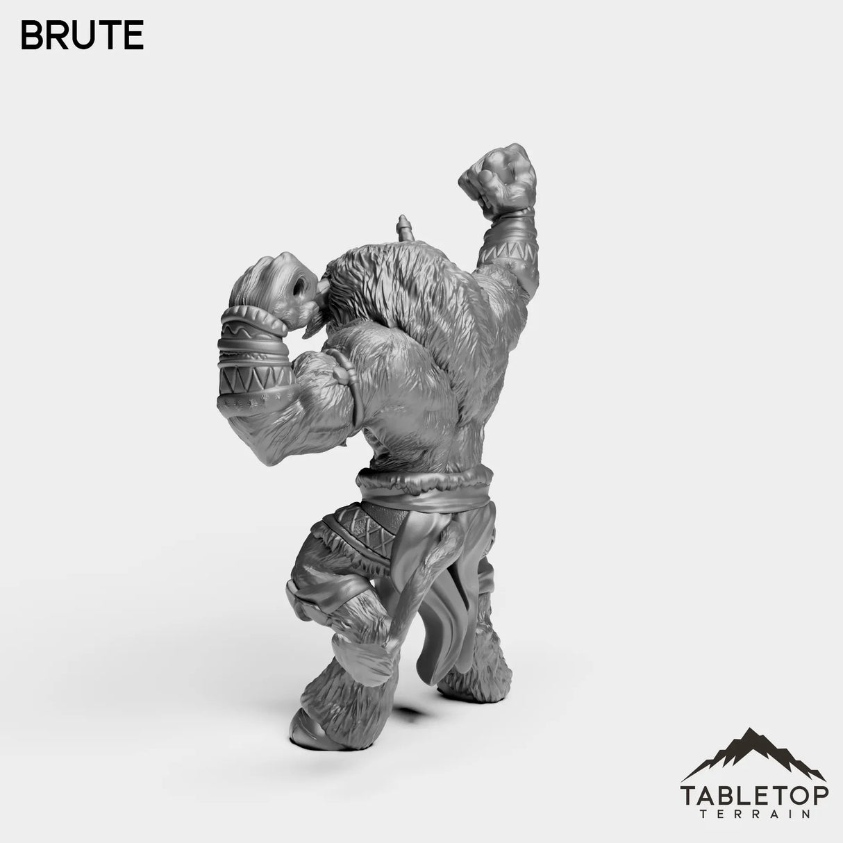 Tabletop Terrain Miniature Minotaur Brute