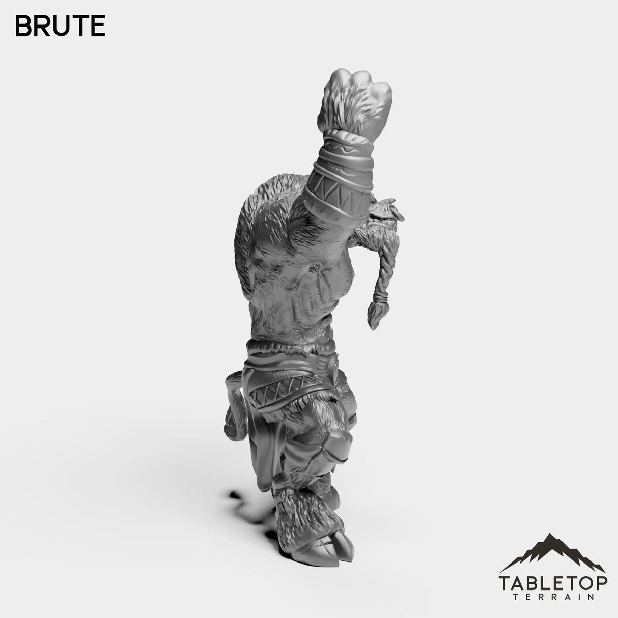 Tabletop Terrain Miniature Minotaur Brute