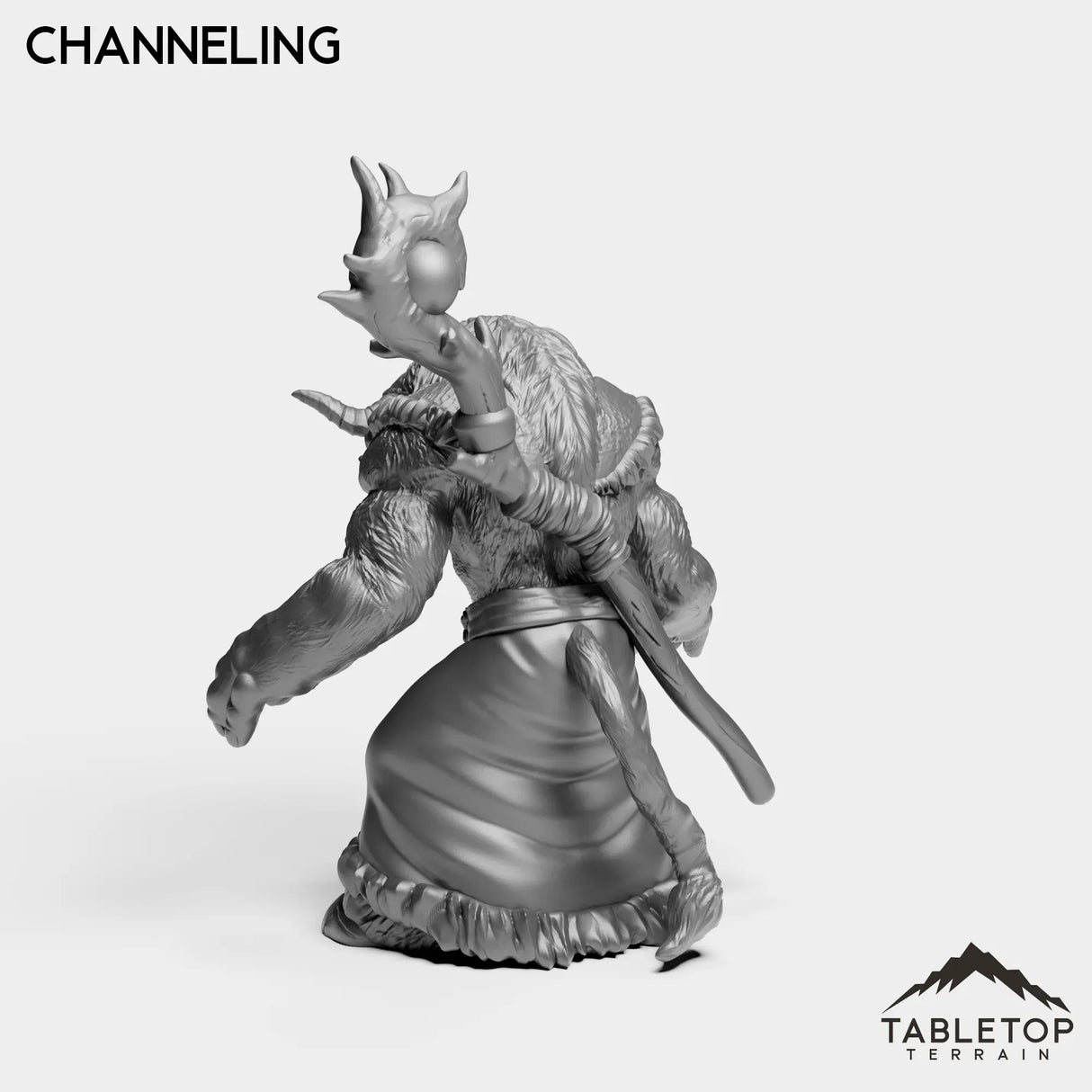 Tabletop Terrain Miniature Minotaur Druid Starter