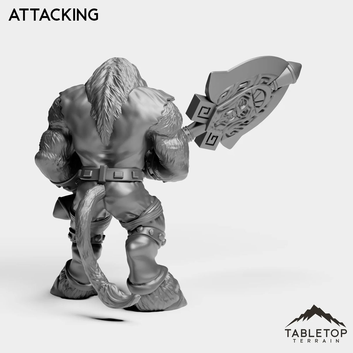 Tabletop Terrain Miniature Minotaur Elite