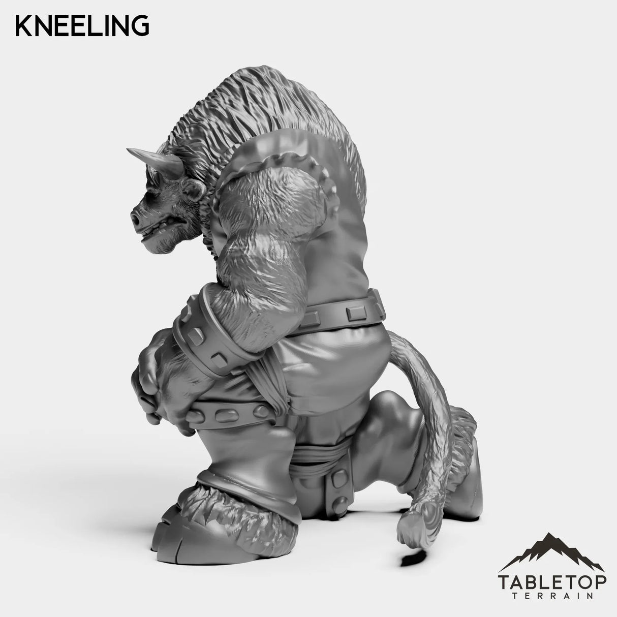 Tabletop Terrain Miniature Minotaur Elite