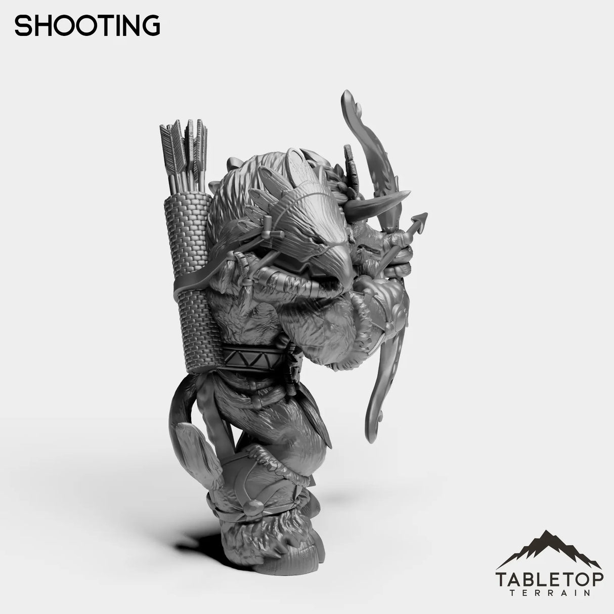 Tabletop Terrain Miniature Minotaur Heritage Hunter