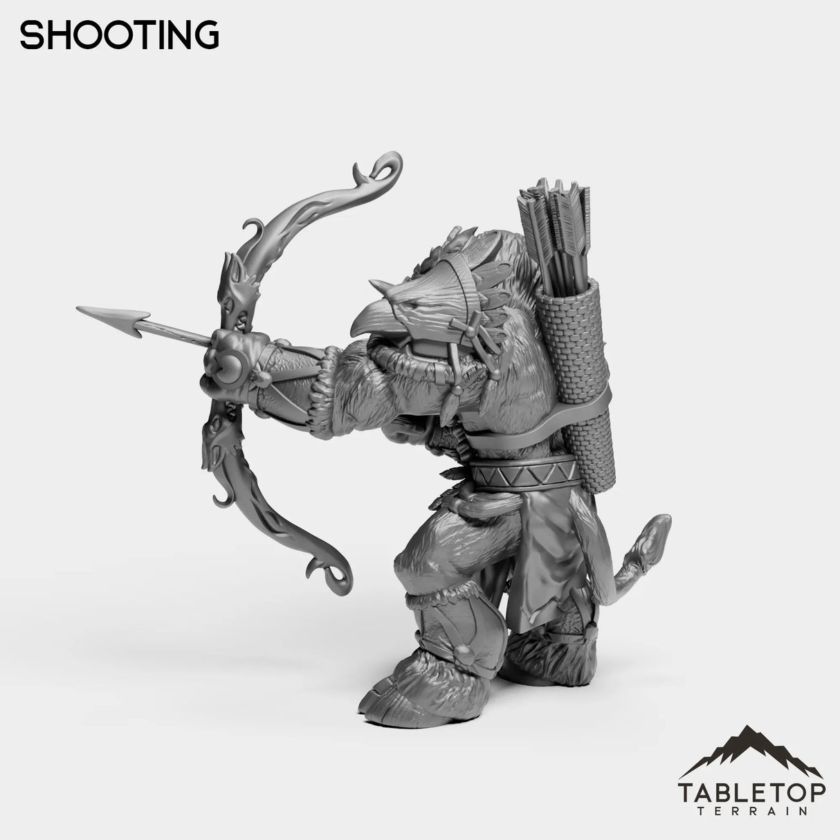 Tabletop Terrain Miniature Minotaur Heritage Hunter