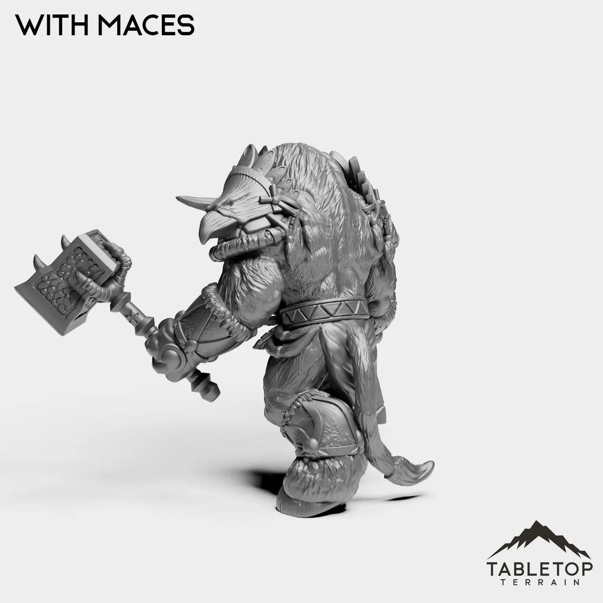 Tabletop Terrain Miniature Minotaur Heritage Shaman